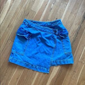 Francesca's Collections Blue Jean Shorts